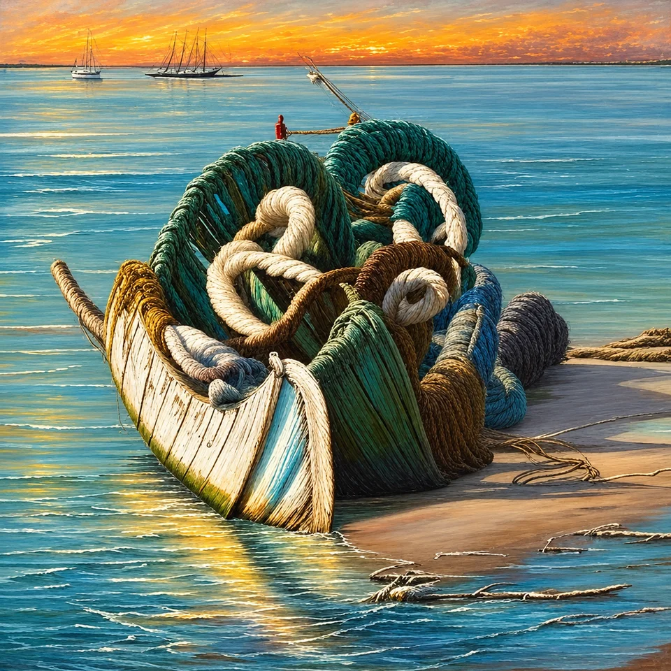 Harbor Reverie personalised wall art sample