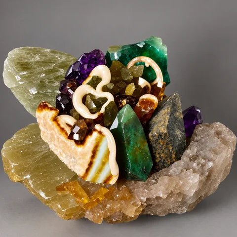 Mineral Cabinet personalised wall art collection